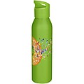 Jednostěnná láhev na vodu z recyklované nerezové oceli 650ml, jasně zelená