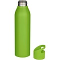 Jednostěnná láhev na vodu z recyklované nerezové oceli 650ml, jasně zelená