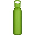 Jednostěnná láhev na vodu z recyklované nerezové oceli 650ml, jasně zelená