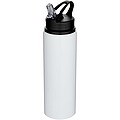 Jednostěnná láhev na vodu z recyklované nerezové oceli 800ml, bílá