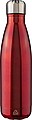 Jednostěnná nerezová lahev 650 ml, červená