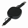 Kabel pro nabíjení a přenos dat, černá