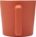 KARAY Keramický hrnek o objemu 370 ml s matným povrchem, oranžová