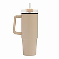 KEFALON Dvoustěnný XXL termohrnek, 900 ml, béžová