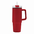 KEFALON Dvoustěnný XXL termohrnek, 900 ml, červená