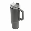 KEFALON Dvoustěnný XXL termohrnek, 900 ml, šedá