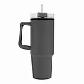 KEFALON Dvoustěnný XXL termohrnek, 900 ml, šedá