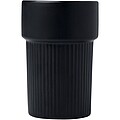 Kelímek s bambusovým potahem 340ml, černá