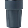Kelímek s bambusovým potahem 340ml, modrošedá