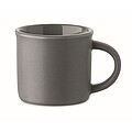 Keramický espresso hrnek 40 ml, tmavě šedá