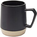 Keramický hrnek s matným povrchem 300 ml, černá