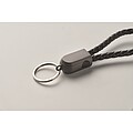 Klíčenka a kabel type-C, černá