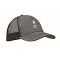 Kšiltovka trucker s 5 panely, tmavě šedá