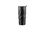 KUMKOY Cestovní XL termohrnek BrandCharger, 500 ml, gunmetal
