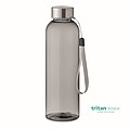 Láhev na pití 500ml, materiál Tritan Renew, transparentní šedá