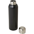 Láhev na pití, 820ml, z recyklované nerezové oceli, černá