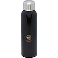 Láhev na pití, 820ml, z recyklované nerezové oceli, černá