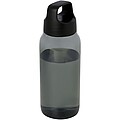 Láhev na pití vyrobená z recyklovaného plastu, 500ml, černá