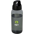 Láhev na pití vyrobená z recyklovaného plastu, 500ml, černá