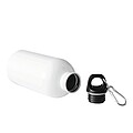 Láhev na pití z nerezové oceli 400 ml, bílá