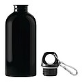 Láhev na pití z nerezové oceli 400 ml, černá
