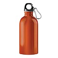 Láhev na pití z nerezové oceli 400 ml, oranžová