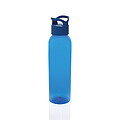Láhev na pití z RPET, 650ml, transparentní modrá