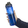 Láhev na pití z rPET, 750 ml, kobaltově modrá