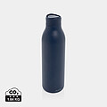 Láhev na vodu 600ml z nerezové oceli, námořní modrá