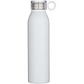 Láhev na vodu z recyklované nerezové oceli 650ml, bílá
