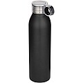 Láhev na vodu z recyklované nerezové oceli 650ml, černá