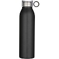 Láhev na vodu z recyklované nerezové oceli 650ml, černá