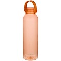 Láhev na vodu z recyklovaného plastu 630ml , oranžová