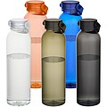 Láhev na vodu z recyklovaného plastu 630ml , transparentní
