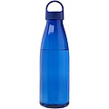 Láhev na vodu z recyklovaného plastu 800 ml, královská modrá