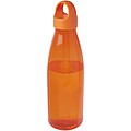 Láhev na vodu z recyklovaného plastu 800 ml, oranžová