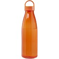 Láhev na vodu z recyklovaného plastu 800 ml, oranžová