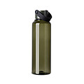 Láhev na vodu z RPET 550 ml, vojenská zelená