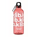 Láhev z RPET 500 ml, červená