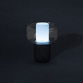 Lampa s reproduktorem 10W, černá