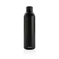 LARNAKA Vakuová termoska z recyklované nerezové oceli, 1000 ml, černá
