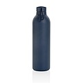 LARNAKA Vakuová termoska z recyklované nerezové oceli, 1000 ml, námořní modrá