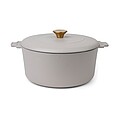 Litinový hrnec 5,5l, šedá