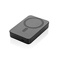 Magnetická powerbanka 10 000mAh z RCS RPET, černá