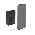 Magnetická powerbanka 10 000mAh z RCS RPET, černá