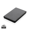 Magnetická powerbanka 5000mAh 5W z RCS hliníku, černá