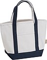 Malá taška z recyklované bavlny, béžová