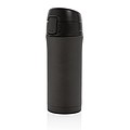 Matný kovový vakuový termohrnek, objem 300ml, černá