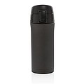 Matný kovový vakuový termohrnek, objem 300ml, černá