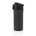Matný kovový vakuový termohrnek, objem 300ml, černá